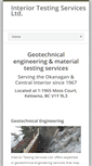 Mobile Screenshot of interiortesting.com